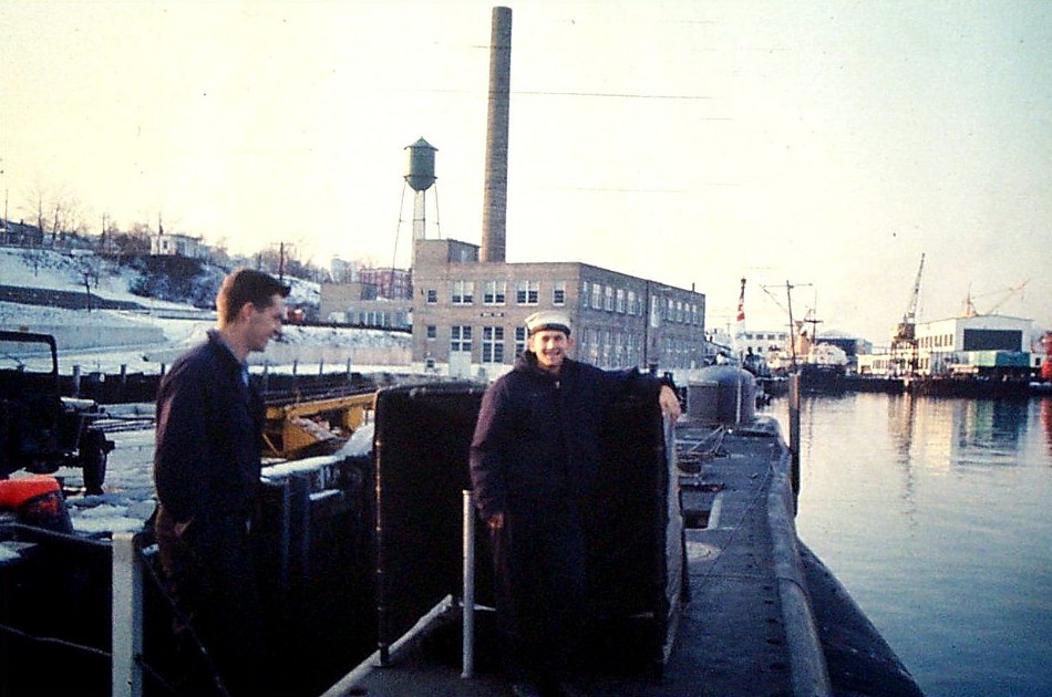 Royal Canadian Navy : HMCS Onondaga, HMC Dockyard, Halifax.