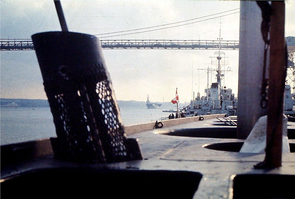 Royal Canadian Navy : HMCS Bonaventure, HMC Dockyard, Halifax.