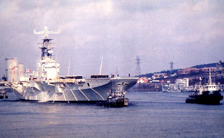 Royal Canadian Navy : HMCS Bonaventure, HMC Dockyard, Halifax.