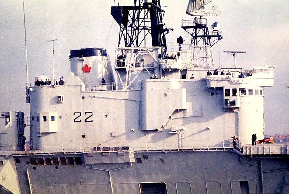 Royal Canadian Navy : HMCS Bonaventure, HMC Dockyard, Halifax.