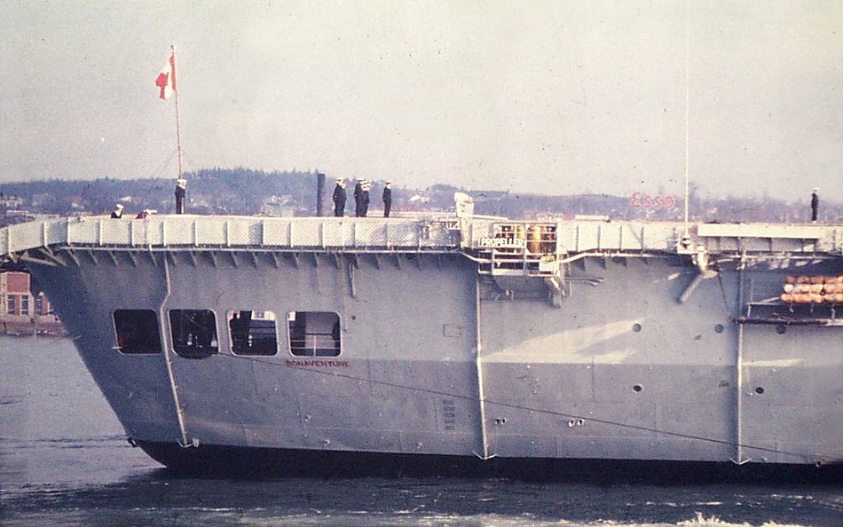 Royal Canadian Navy : HMCS Bonaventure, HMC Dockyard, Halifax.