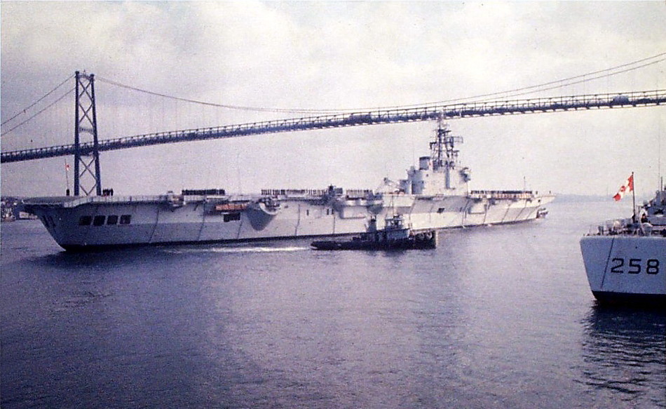 Royal Canadian Navy : HMCS Bonaventure, HMC Dockyard, Halifax.