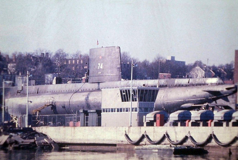 Royal Canadian Navy : HMCS Okanagan, HMC Dockyard, Halifax.