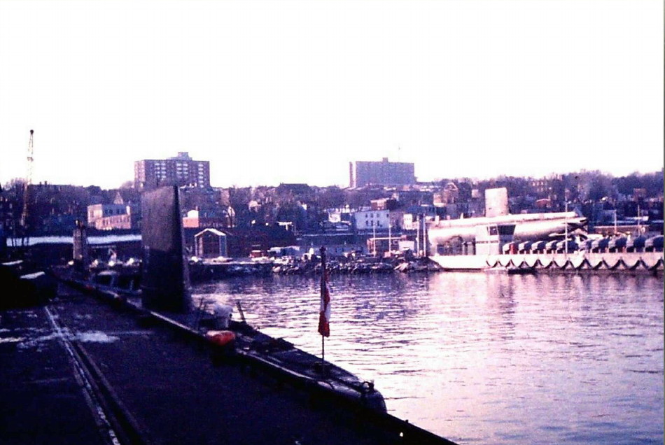 Royal Canadian Navy : HMCS Okanagan, HMC Dockyard, Halifax.