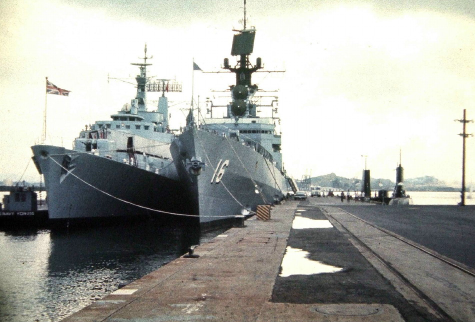 Royal Canadian Navy : HMCS Okanagan in San Juan, P.R., 1970.