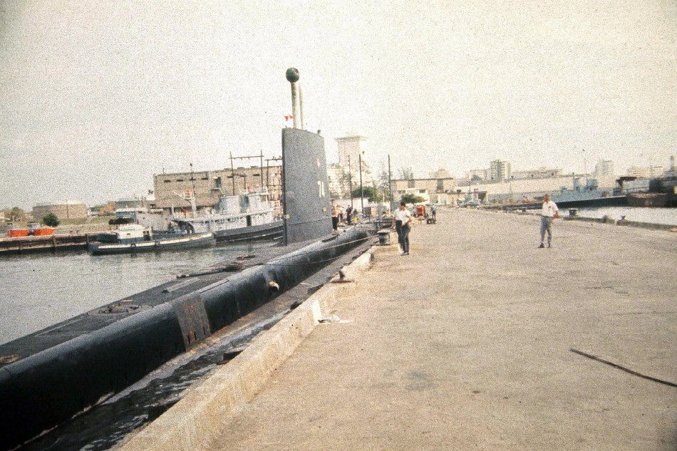 Royal Canadian Navy : HMCS Okanagan in San Juan, P.R., 1970.