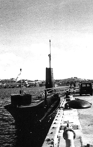 Royal Canadian Navy : HMCS Okanagan in Bermuda.