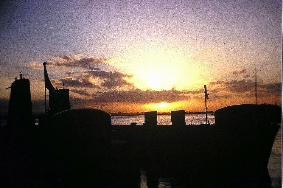 Royal Canadian Navy : HMCS Okanagan in San Juan, Puerto Rico.