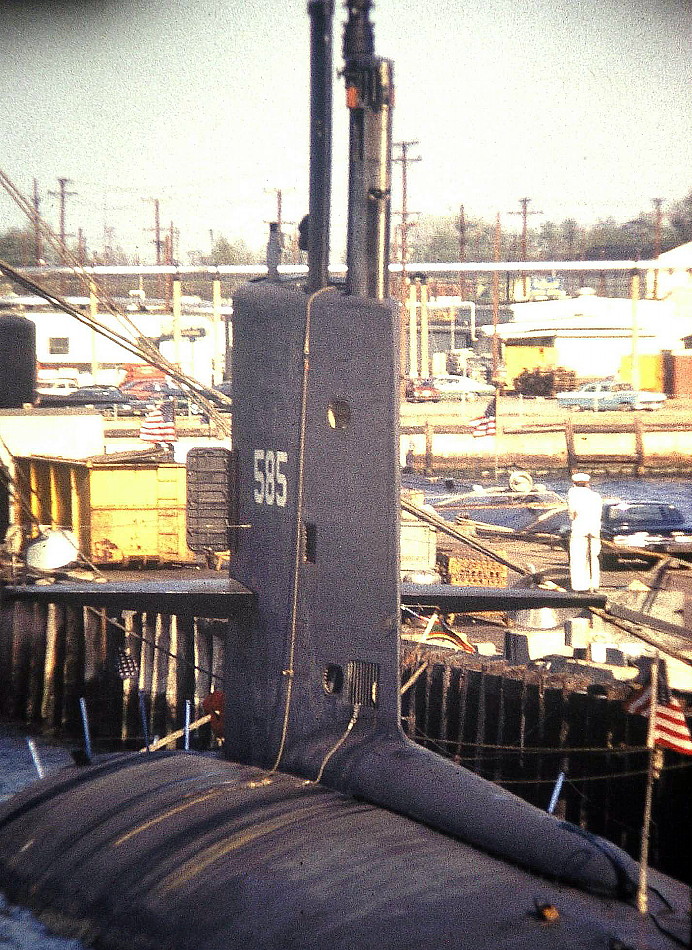 Royal Canadian Navy : US Submarines in Norfolk, Virginia.