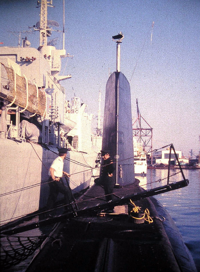 Royal Canadian Navy : HMCS Okanagan, Dependents' Day Cruise.