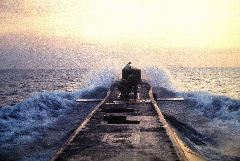 Royal Canadian Navy : HMCS Okanagan visits St George, Bermuda, 1973.