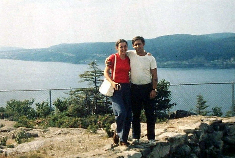 Royal Canadian Navy : HMCS Okanagan in Corner Brook NL, July, 1974.