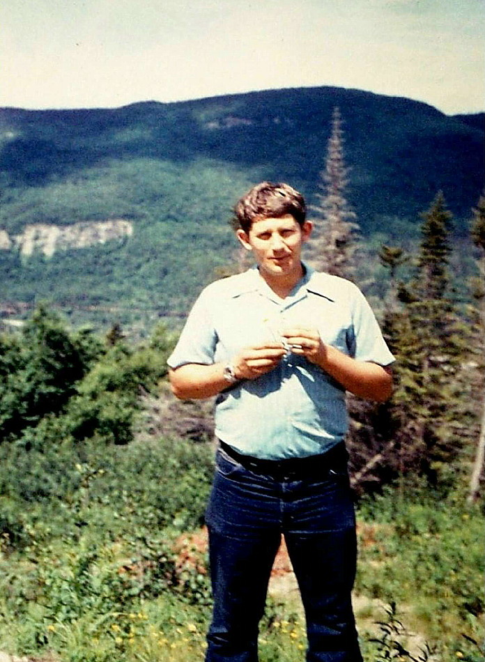 Royal Canadian Navy : HMCS Okanagan in Corner Brook NL, July, 1974.