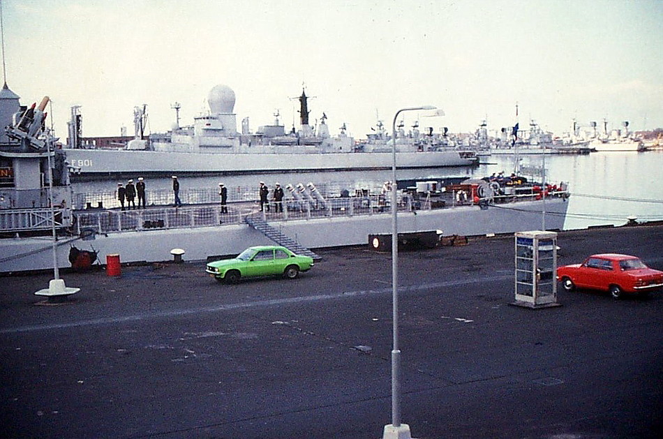 HMLMS Tromp & Van Galen, NATO Exercises, 1977.