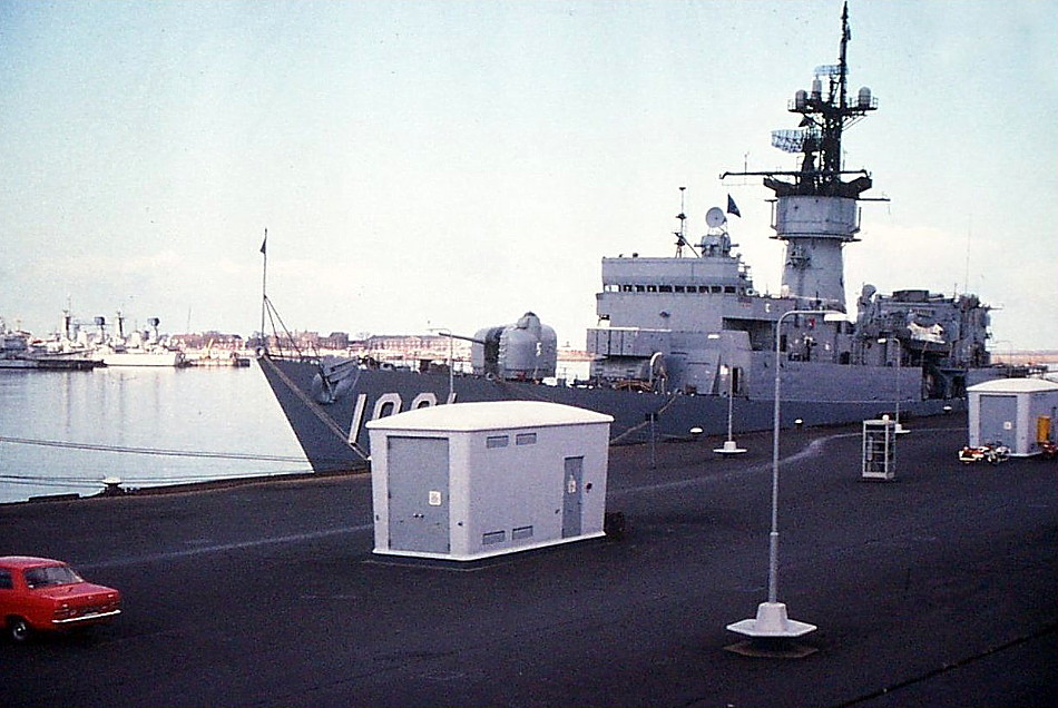 USS Miller, NATO Exercises, 1977.