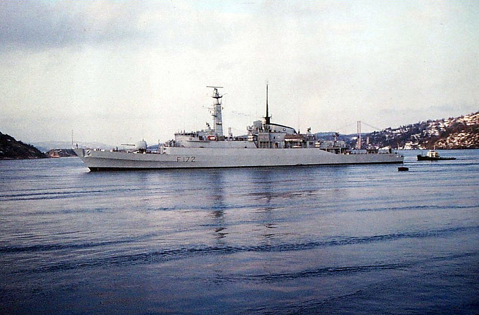 HMS Ambuscade, NATO Exercises, 1977.