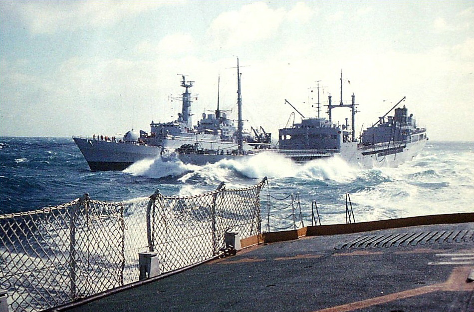 HMS Ambuscade, NATO Exercises, 1977.