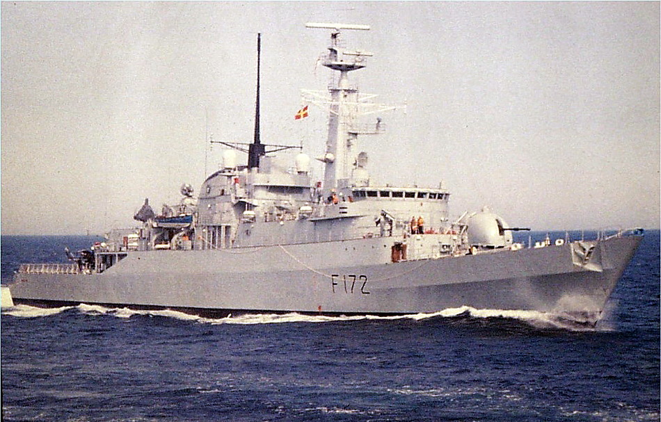 HMS Ambuscade, NATO Exercises, 1977.