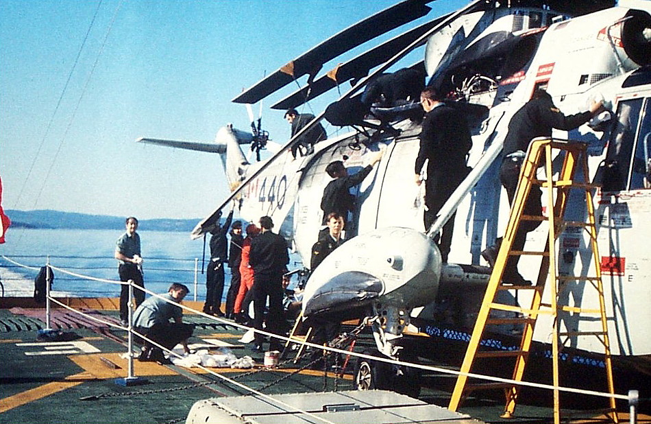 Royal Canadian Navy : HMCS Margaree, NATO Exercises, 1977.