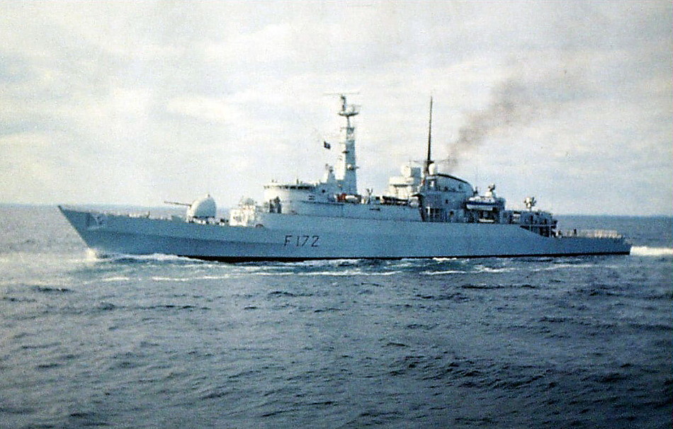 HMS Ambuscade, 1977.