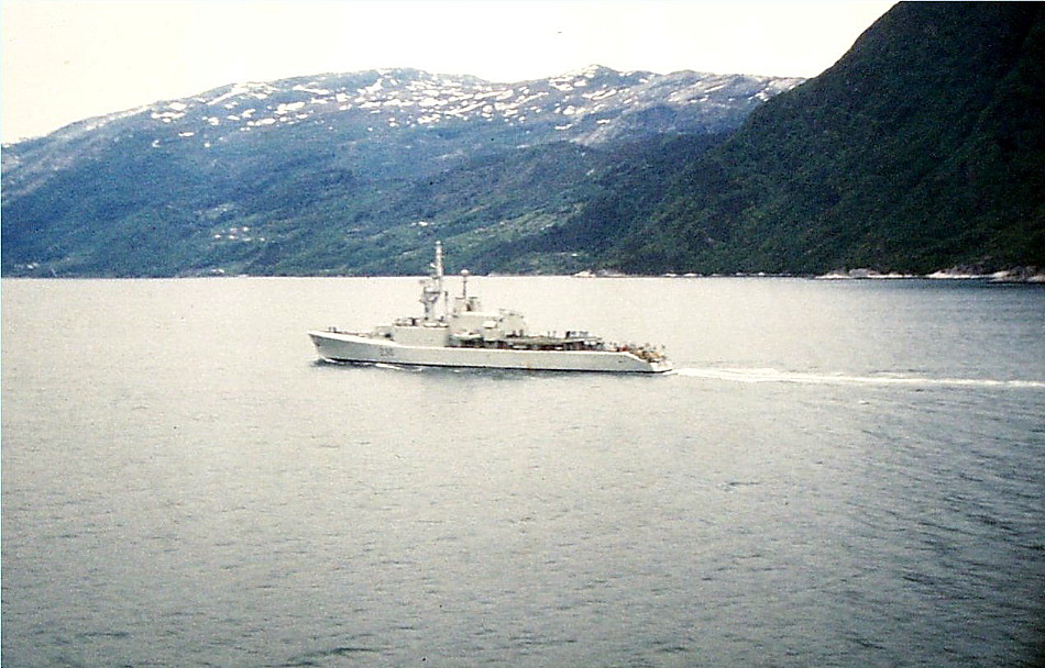 HMCS Margaree, 1977.