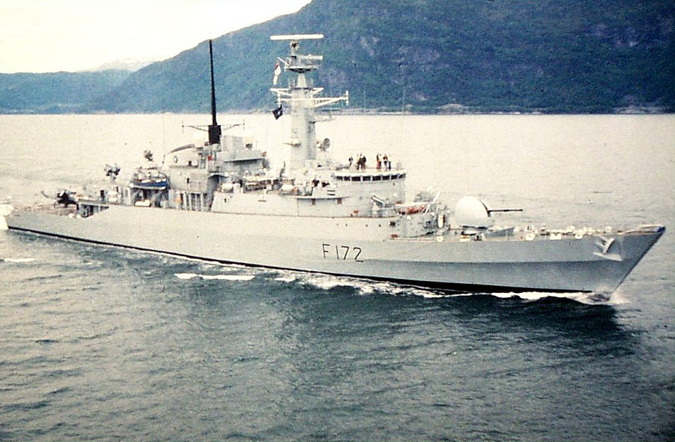 HMS Ambuscade, 1977.