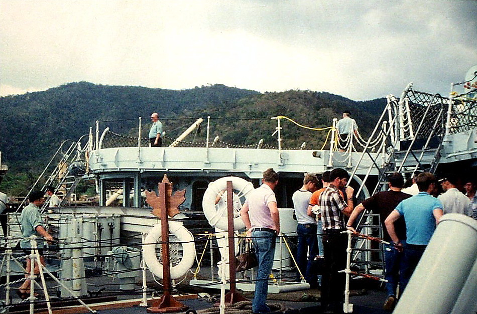 Royal Canadian Navy : Port of Spain, Trinidad, 1978.