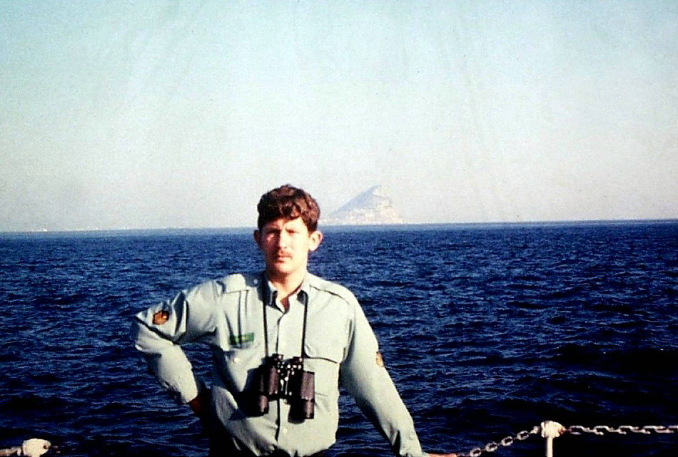 Royal Canadian Navy : HMCS Margaree in Mediterranean, 1978.