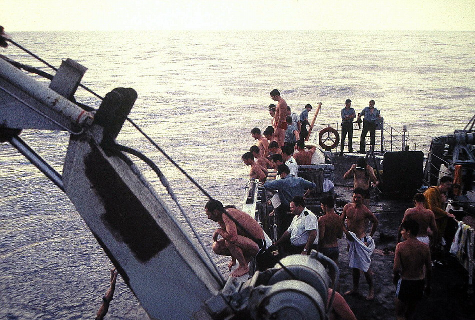 Royal Canadian Navy : HMCS Iroquois, Caribbean, 1980.