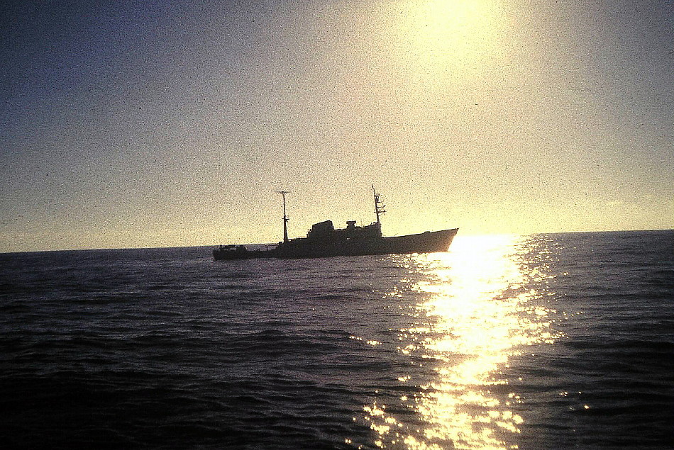 Royal Canadian Navy : HMCS Iroquois, Caribbean, 1980.