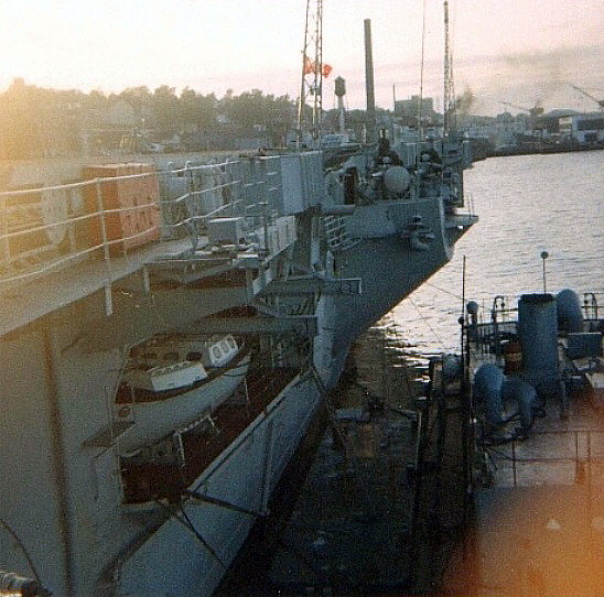 Royal Canadian Navy : HMCS Bonaventure.