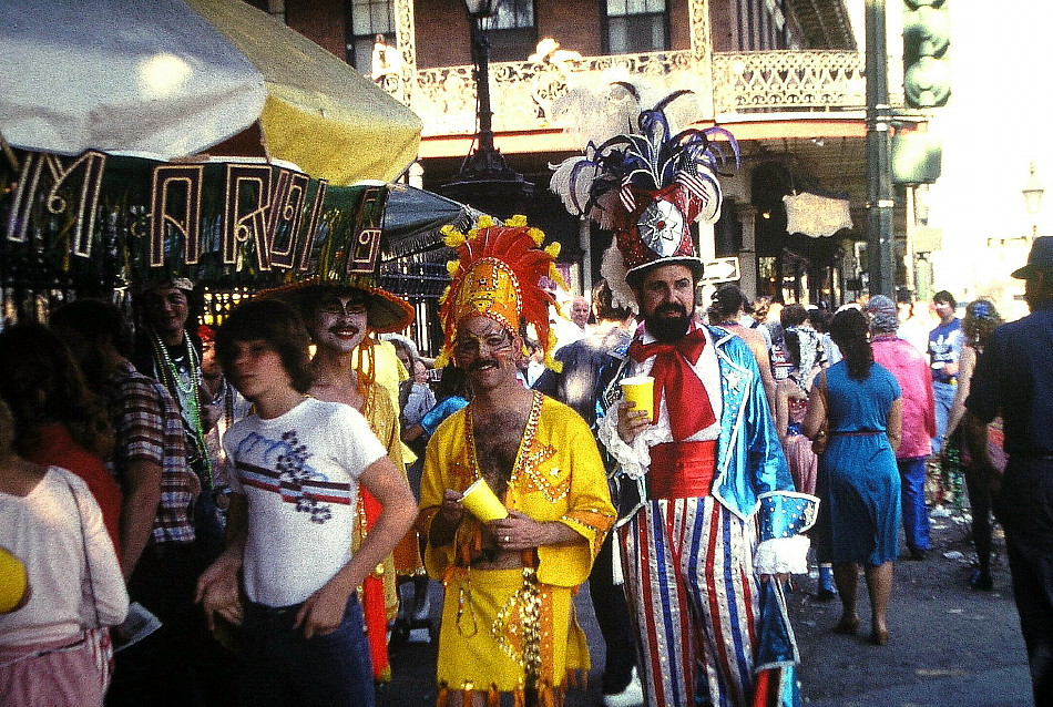 Royal Canadian Navy : Mardi Gras, New Orleans, 1982.