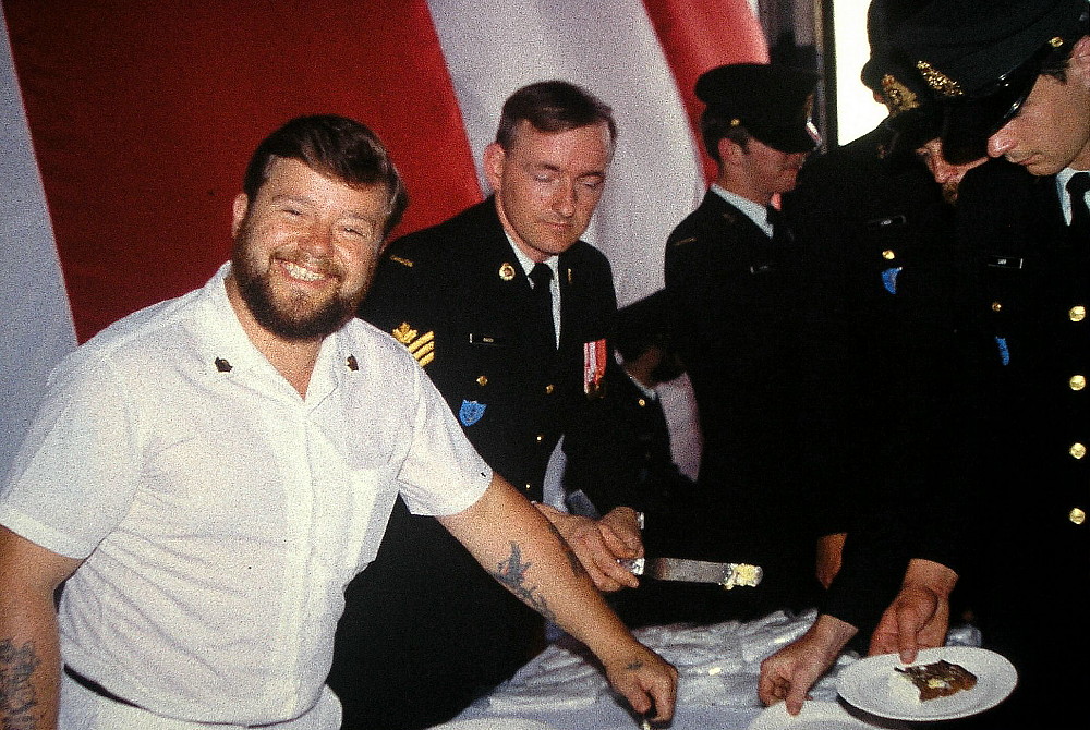 Royal Canadian Navy : HMCS Iroquois 10th Birthday, 1982.