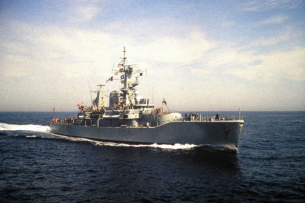 HMS Dido, NATO Deployment, 1983.