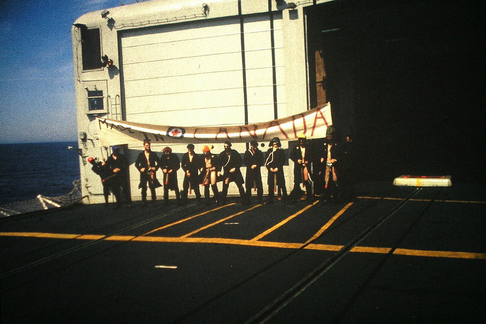 Royal Canadian Navy : HMCS Athabaskan, NATO Deployment, 1983.