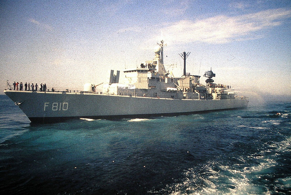 HNLMS Banckert, NATO Deployment, 1983.