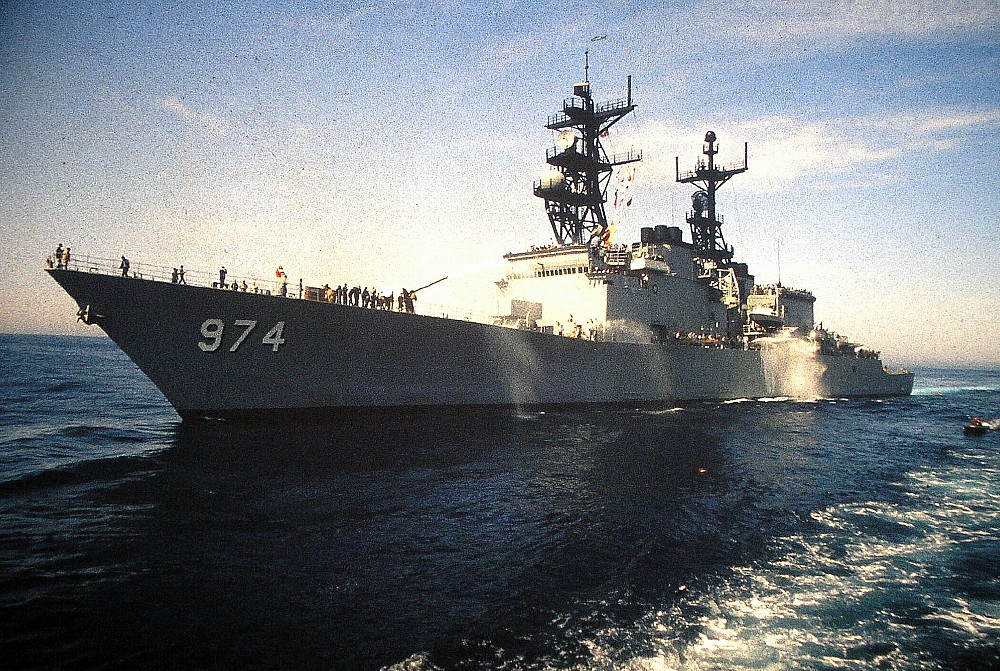 USS Comte de Grasse, NATO Deployment, 1983.