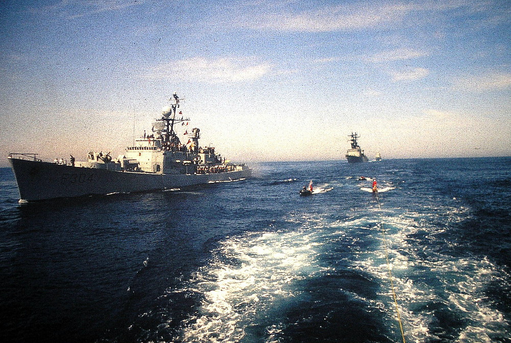 HNoMS Narvik, NATO Deployment, 1983.