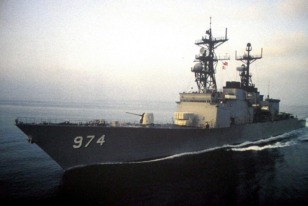 USS Comte de Grasse, NATO Deployment, 1983.