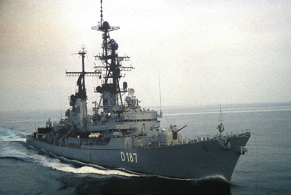 FGS Rommel, NATO Deployment, 1983.