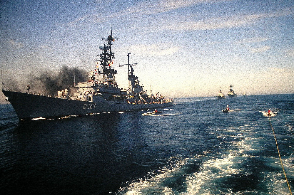 FGS Rommel, NATO Deployment, 1983.