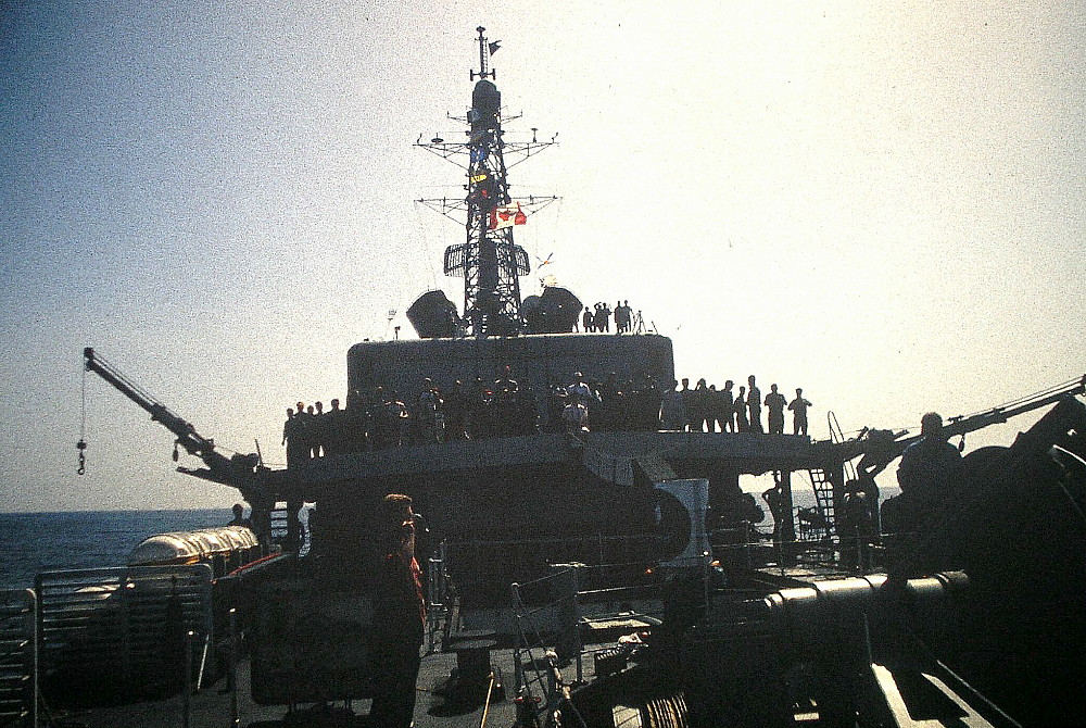 Royal Canadian Navy : HMCS Athabaskan, NATO Deployment, 1983.