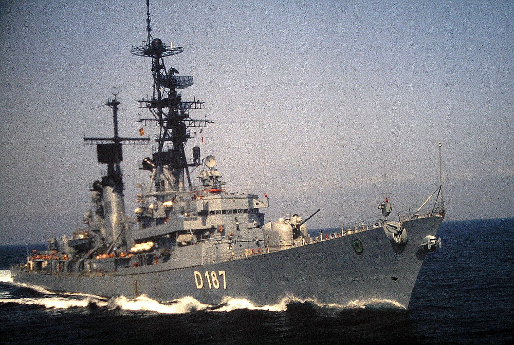 FGS Rommel, NATO Deployment, 1983.