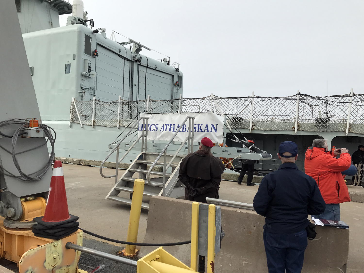 HMCS Athabaskan, Paying-Off Cruise.