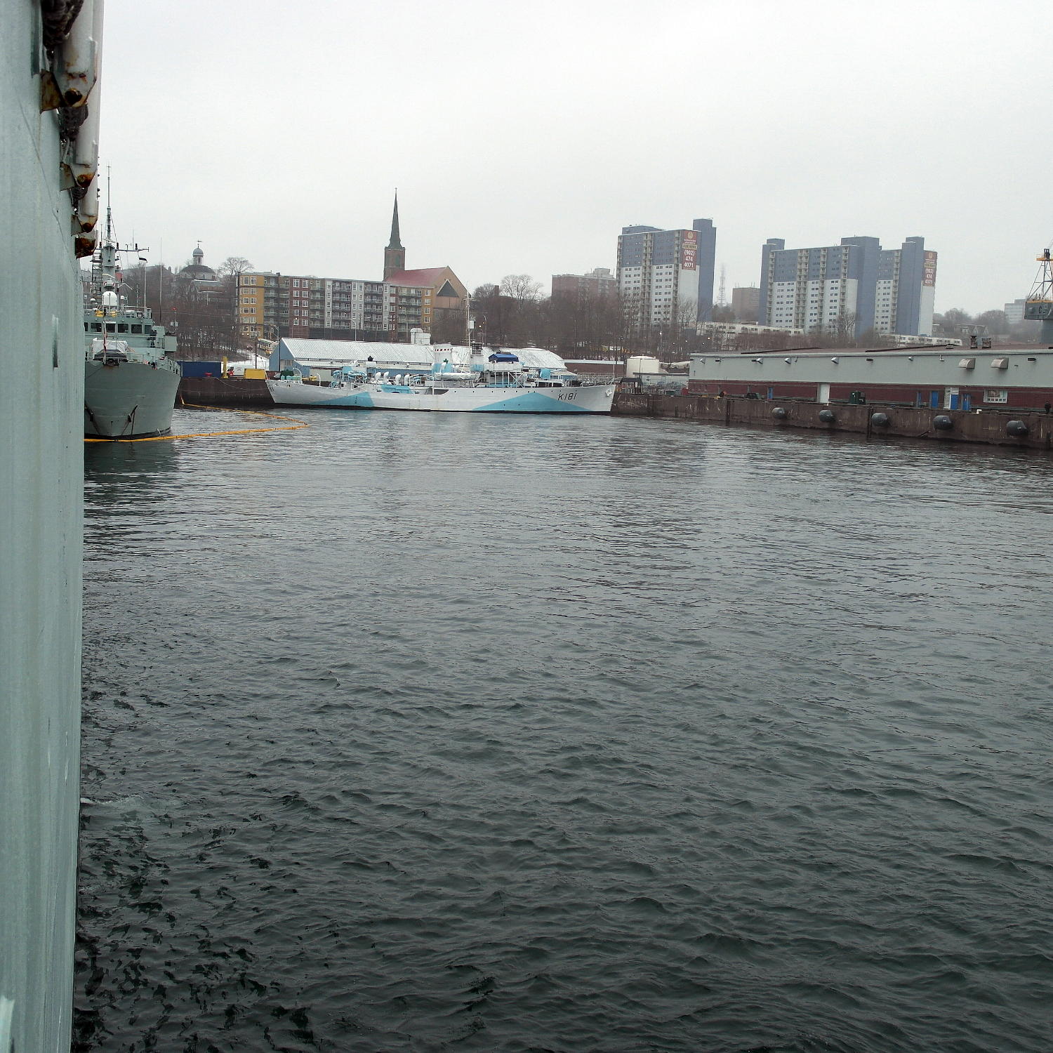 HMCS Athabaskan, Veterans Day Cruise, 2017.