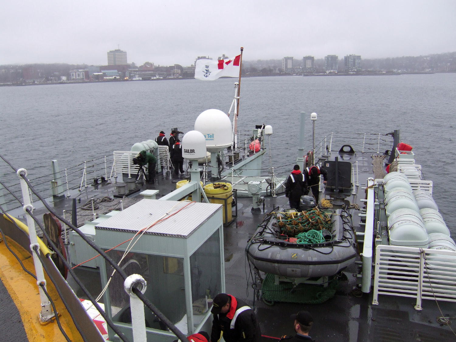 HMCS Athabaskan, Veterans Day Cruise, 2017.