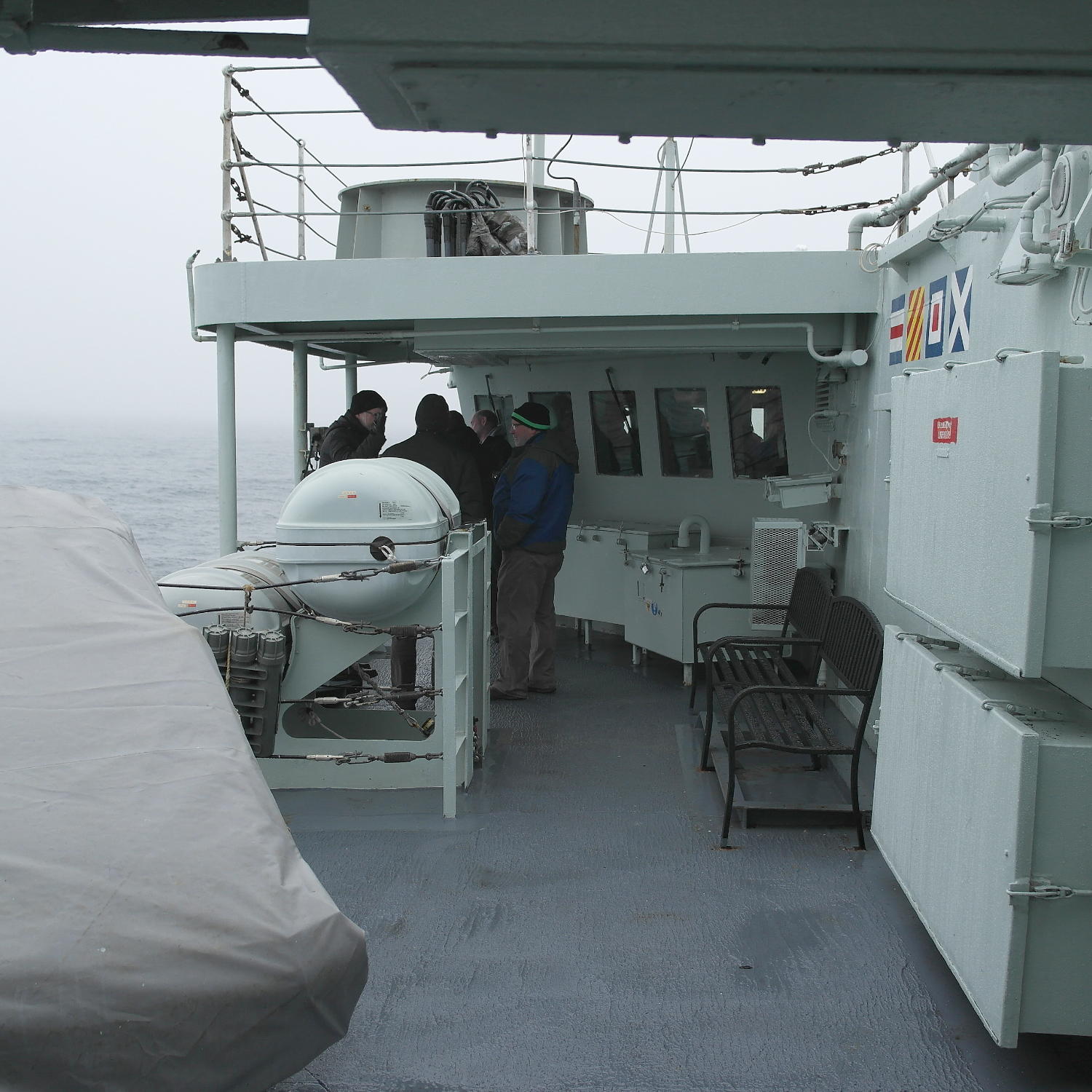 HMCS Athabaskan, Veterans Day Cruise, 2017.