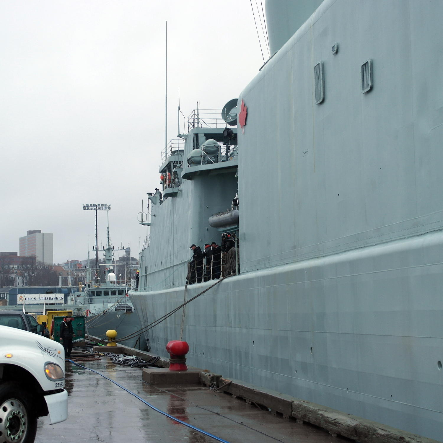 HMCS Athabaskan, Veterans Day Cruise, 2017.