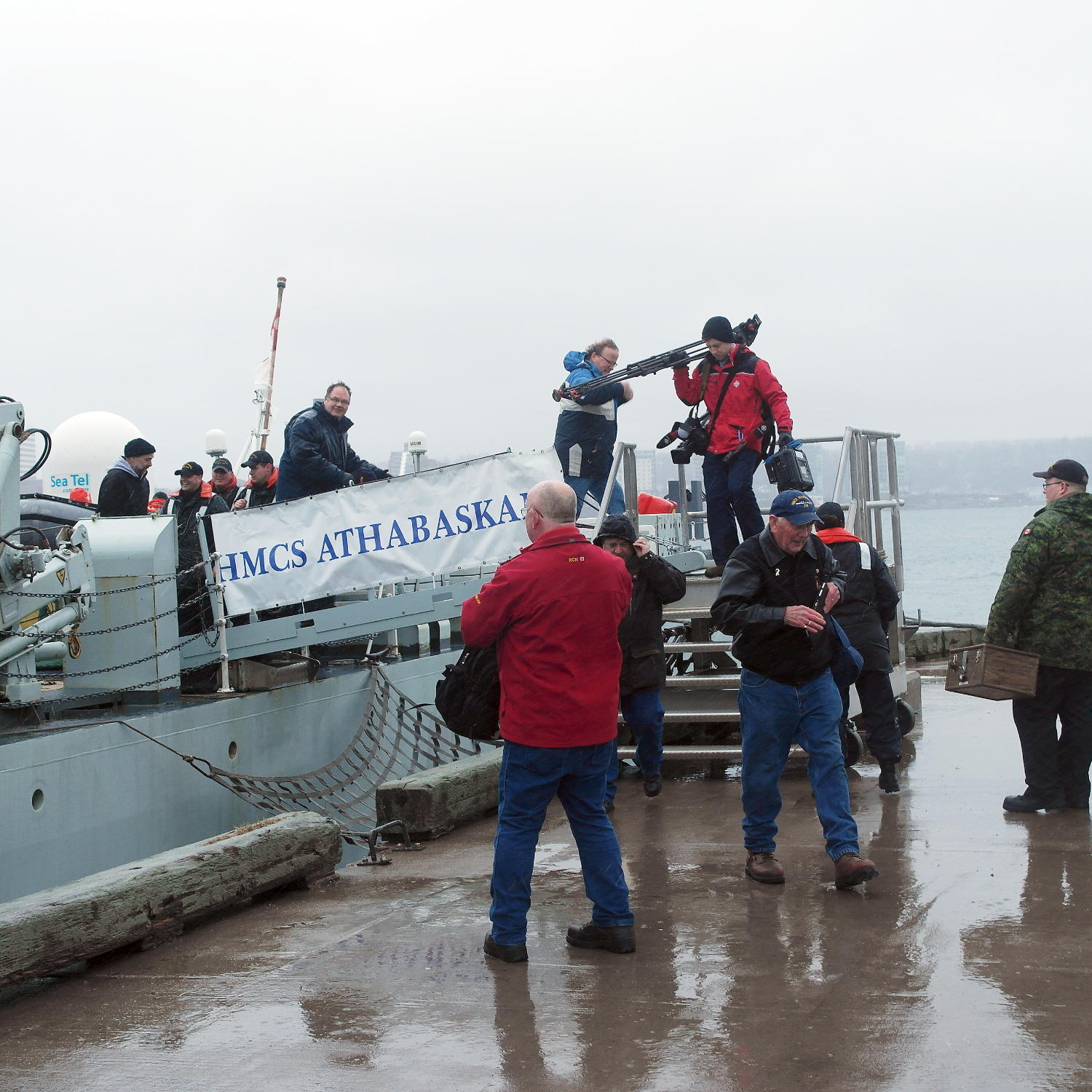 HMCS Athabaskan, Veterans Day Cruise, 2017.