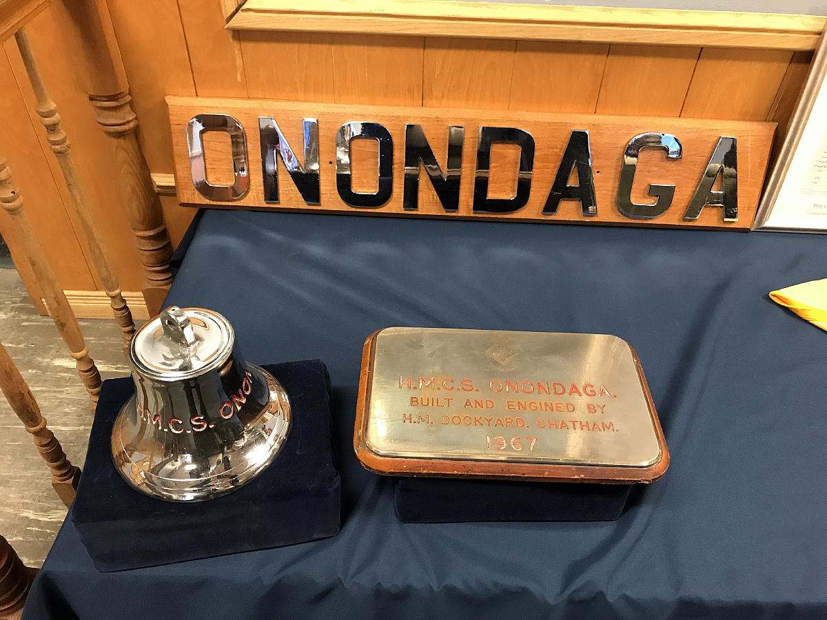 50th Anniversary of Commissioning of HMCS Onondaga.